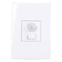 Linha Sleek Conj Sensor Presença c/ interruptor Biv
