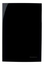 Linha Sleek Ebony Placa Cega 4x2