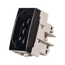 Linha Sleek Ebony Tomada Padrão Brasileiro 2P+T 20A 250V