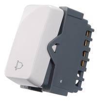 Linha Sleek Interruptor Pulsador Campainha 10a 250v Linha Sleek Interruptor Pulsador Campainha 10a 250v