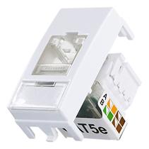 Linha Sleek Módulo Informática Rj45 Cat5e Branco Linha Sleek Módulo Informática Rj45 Cat5e Branco