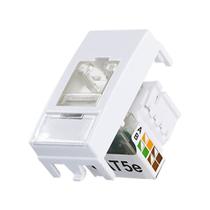 Linha Sleek Módulo Informática RJ45 Cat5E Branco