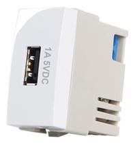 Linha Sleek Módulo Tomada Carregador Usb 1a Linha Sleek Módulo Tomada Carregador Usb 1a