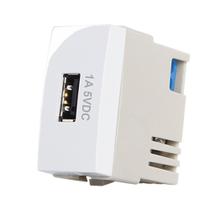 Linha Sleek Módulo Tomada Carregador Usb 1A