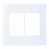 Linha Sleek Placas 44 6 postos horizontais Acqua