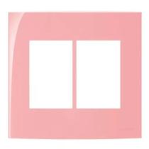 Linha Sleek Placas 44 6 postos horizontais Affeto Linha Sleek Placas 44 6 postos horizontais Affeto