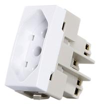 Linha Sleek Tomada Padrão Brasileiro 2p+t 10a 250v Linha Sleek Tomada Padrão Brasileiro 2p+t 10a 250v