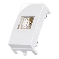 Linha Sleek Tomada Telefone Rj11 4 Fios Branco