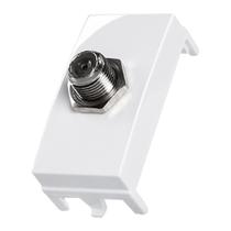Linha Sleek Tomada Tv Coaxial 75 OHMS Branco Linha Sleek Tomada Tv Coaxial 75 OHMS Branco