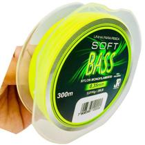 Linha SOFT BASS Monofilamento 0.35mm 300mt 20lb Original Linha SOFT BASS Monofilamento 0.35mm 300mt 20lb Original