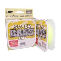 Linha Super Bass Monofilamento Marine Sports Amarela (0,40mm - 24lb) 250m
