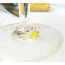 Linha Terroir Joias para Taças cristal de murano amarelo