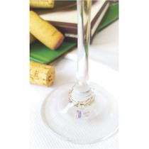 Linha Terroir Joias para Taças cristal de murano lilás