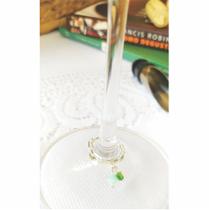 Linha Terroir Joias para Taças cristal de murano verde