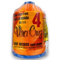 Linha Vera Cruz Fio 04 de 6000 Jardas Tex 111 Algodão Para Pipas