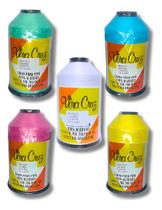 Linha Vera Cruz Fio 4 3000 Jardas Cores Variadas Linha Vera Cruz Fio 4 3000 Jardas Cores Variadas