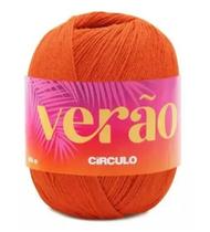 Linha verão 406 mts 150 gr cor 4445 tangerina