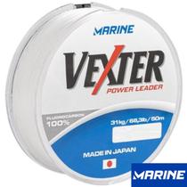 Linha Vexter Power leader Fluorcarbono p/ pesca 50m 0,33mm