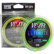 Linha Vexter Ultimate Soft Nylon Monofilamento 0,33mm 15Lbs/6,88kg - 300 Metros