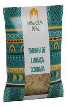 Linhaça Dourada Em Grão - Pacote - 500g - Armazém Real