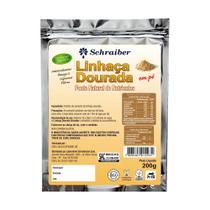 Linhaça Dourada em Pó Schraiber 200g