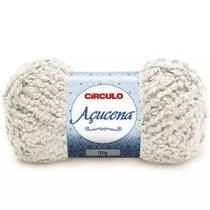 LINHAS CIRCULO AÇUCENA 100g COR 7111 PORCELANA - Fio de Acrílico para Tricô e Crochê