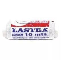 Linhas Lastex Branco 10 m São José 50 unidades - Produto Nacional