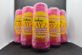 Linhas para crochê RAYZA Artesanato Grossa Cereja