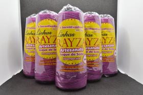 Linhas para crochê RAYZA Artesanato Grossa tex 288 - Cor 013 Vinho