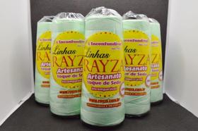 Linhas para crochê RAYZA Artesanato Grossa tex 288 - Cor 015-Verde Agua