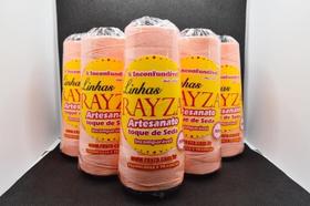 Linhas para crochê RAYZA Artesanato Grossa tex 288 - Cor 033 - Laranja