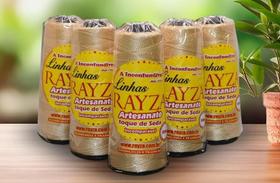 Linhas para crochê RAYZA Artesanato Grossa tex 288 - Cor 060 - Rafia Linhas para crochê RAYZA Artesanato Grossa tex 288 - Cor 060 - Rafia