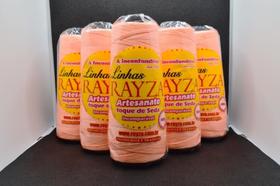 Linhas para crochê RAYZA Artesanato Grossa tex 288 - Cor 093 Laranja Fluo Linhas para crochê RAYZA Artesanato Grossa tex 288 - Cor 093 Laranja Fluo