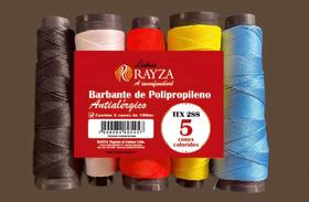 Linhas Rayza Barbante PP Sortido Trabalho/Escola Pack com 5 - 100 metros cada.