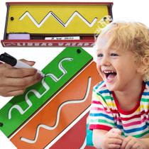 Linhas vazadas Brinquedo Educativo e Pedagógico em MDF