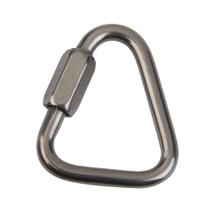 Link Delta 10mm Com Trava em Aço Inox 316 Carga Trabalho 2T Link Delta 10mm Com Trava em Aço Inox 316 Carga Trabalho 2T