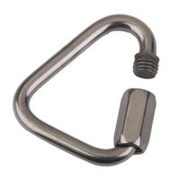 Link Delta 12mm Com Trava em Aço Inox 316 Carga Trabalho 3T Link Delta 12mm Com Trava em Aço Inox 316 Carga Trabalho 3T