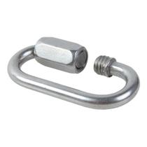 Link Oval Mosquetão Rosqueável 10 Mm Em Aço Inox Para Cabos Link Oval Mosquetão Rosqueável 10 Mm Em Aço Inox Para Cabos