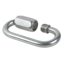 Link Oval Mosquetão Rosqueável 12 Mm Em Aço Inox Para Cabos Link Oval Mosquetão Rosqueável 12 Mm Em Aço Inox Para Cabos