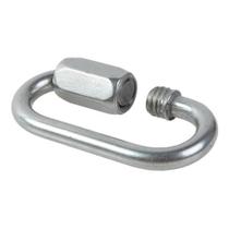 Link Oval Mosquetão Rosqueável 7 Mm Em Aço Inox Para Cabos Link Oval Mosquetão Rosqueável 7 Mm Em Aço Inox Para Cabos