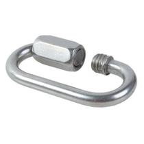 Link Oval Mosquetão Rosqueável 8 Mm Em Aço Inox Para Cabos Link Oval Mosquetão Rosqueável 8 Mm Em Aço Inox Para Cabos