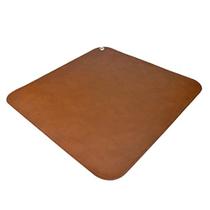 Linkidea Vegan Leather Splat Mat para Sob Protetor de Piso de Cadeira Alta (39" L x 39" W)