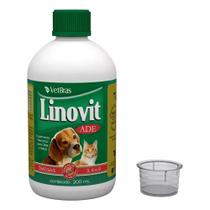 Linovit 200 Ml - Suplemento Vit. Para Cães E Gatos Linovit 200 Ml - Suplemento Vit. Para Cães E Gatos