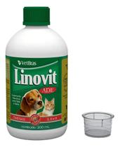 Linovit 200ml - Suplemento Vitaminico Para Cães E Gatos
