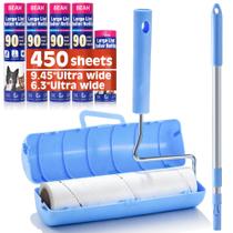 Lint Roller BEAH 9,45" Extra Sticky 450 folhas com extensão