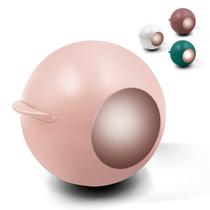 Lint Roller Doonly, reutilizável para pêlos de animais de estimação, lavável, rosa