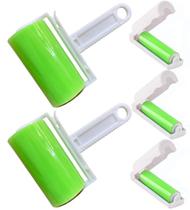 Lint Roller MINGZEE STORE Sticky Travel, pacote com 5, verde