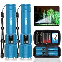 Linterna Banral Recargable 5000 mAh Resistente al Agua con 5 Modos Linterna Banral Recargable 5000 mAh Resistente al Agua con 5 Modos