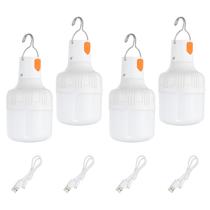 Linterna de Camping Recargable LED PATIKIL 60W Paquete de 4 Unidades Blanca Linterna de Camping Recargable LED PATIKIL 60W Paquete de 4 Unidades Blanca