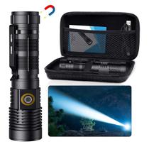 Linterna táctica recargable Hoxida 320g - Haz de luz de 1500m